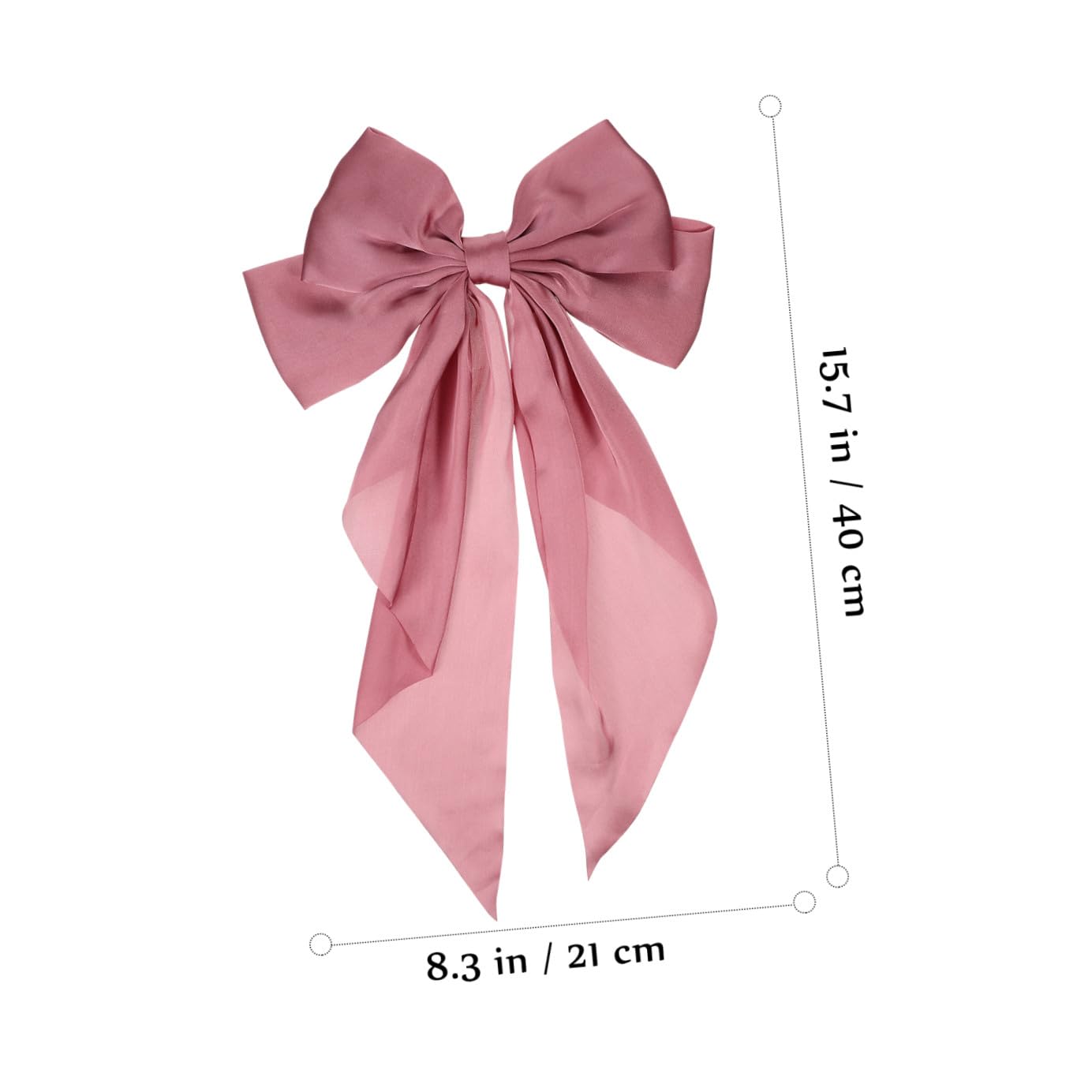 FRCOLOR 12 Pièces cheveux de printemps arc barrettes filles pince à cheveux rouge arcs de cheveux en satin pinces cheveu hairpin pinces à cheveux longues arcs pour les filles Métal