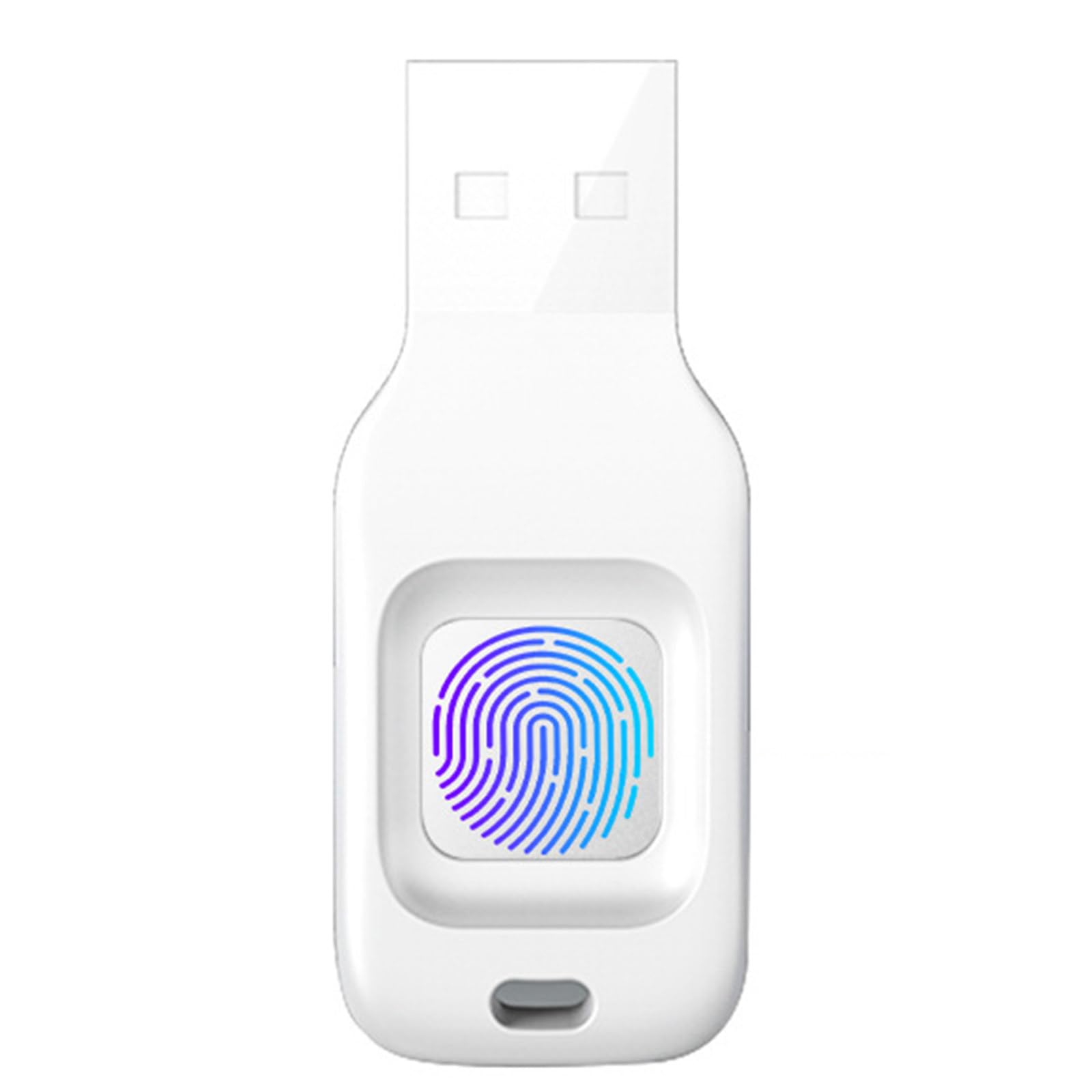 Chiavetta USB 3.2 con impronta digitale, chiavetta USB crittografata da 256G, chiavetta USB, protezione di sicurezza biometrica, chiavetta USB per PC, smartphone, laptop,64G