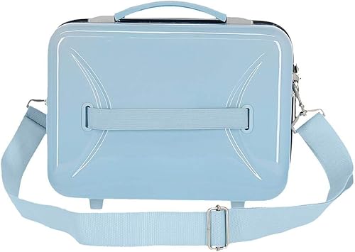 Miniatura 3 de Disney Frozen Adventure of My Mind Neceser Adaptable Azul 11.4x8.3x5.9 in ABS rígido 9.14L
