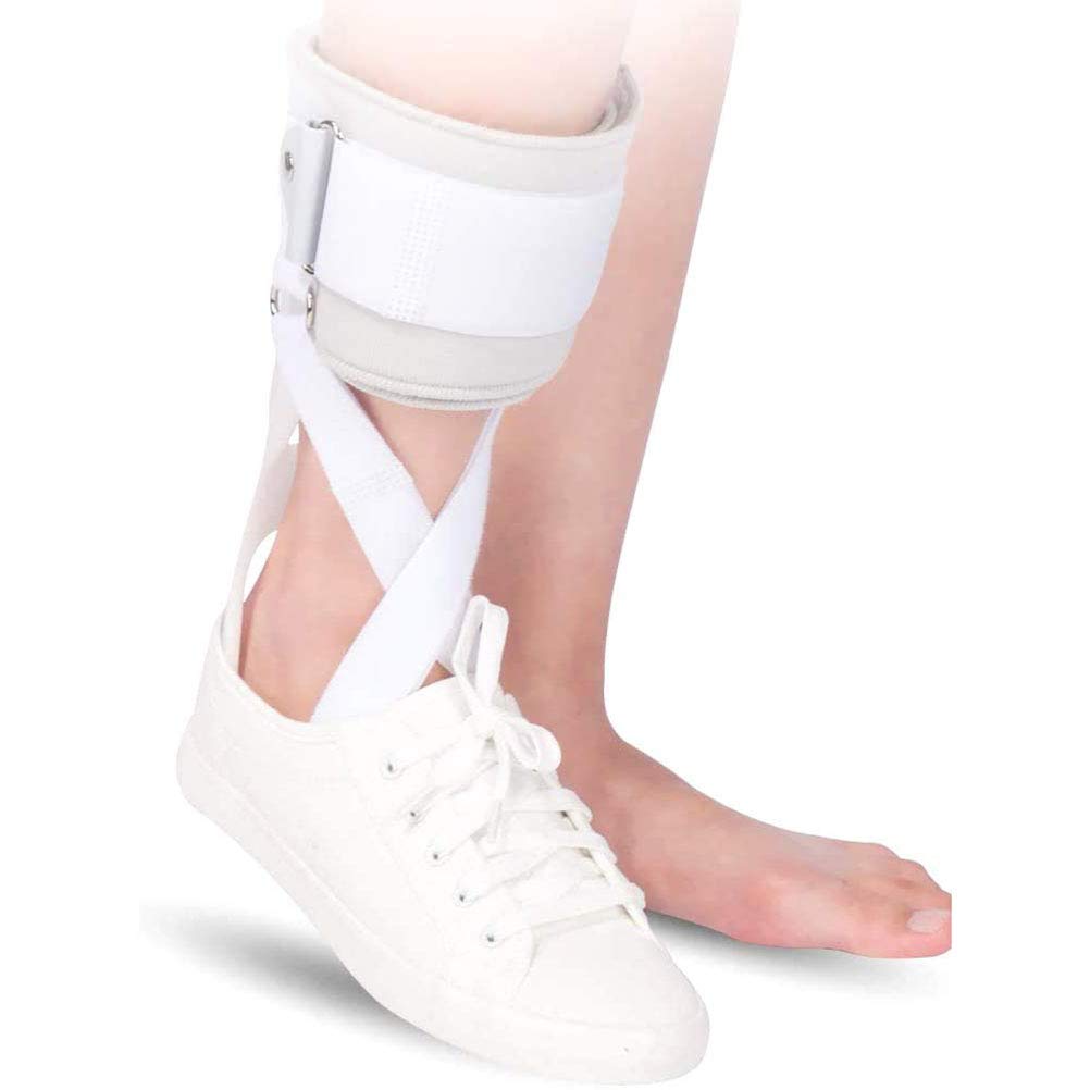Férula para ortesis de tobillo con férula de corrección de tobillo para pie caído, lesiones nerviosas, posición del pie, aliviar la presión, unisex