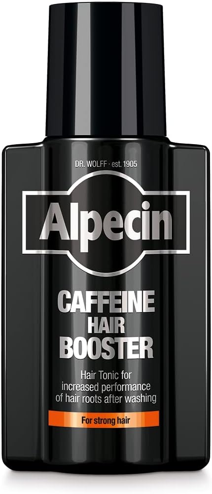 Caffeine Hair Booster with new Fragrance 200ml | Against Thinning Hair | Natural Hair Growth for Men | Energizer for Strong Hair | Hair Care for Men Made in Germany