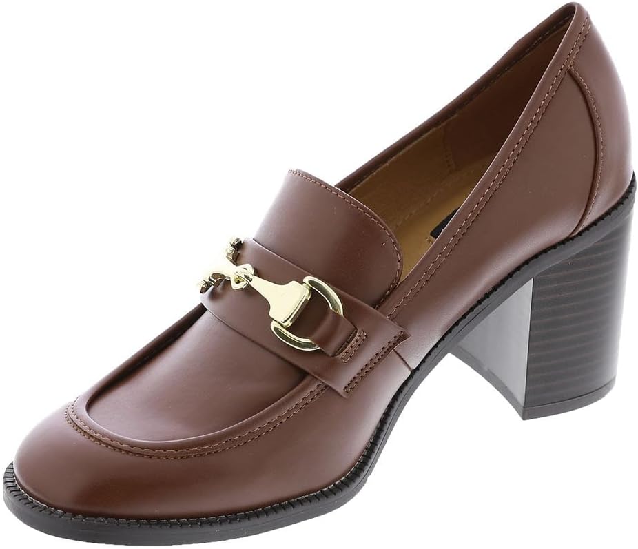 Nine West Women's KOOLO Pump, Brown 210, 6