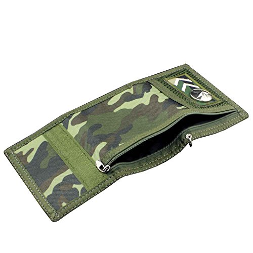 Men/Boy Army Fans Star Trifold Wallet Card Holder Purse And Safety Metal Chain #TOP3