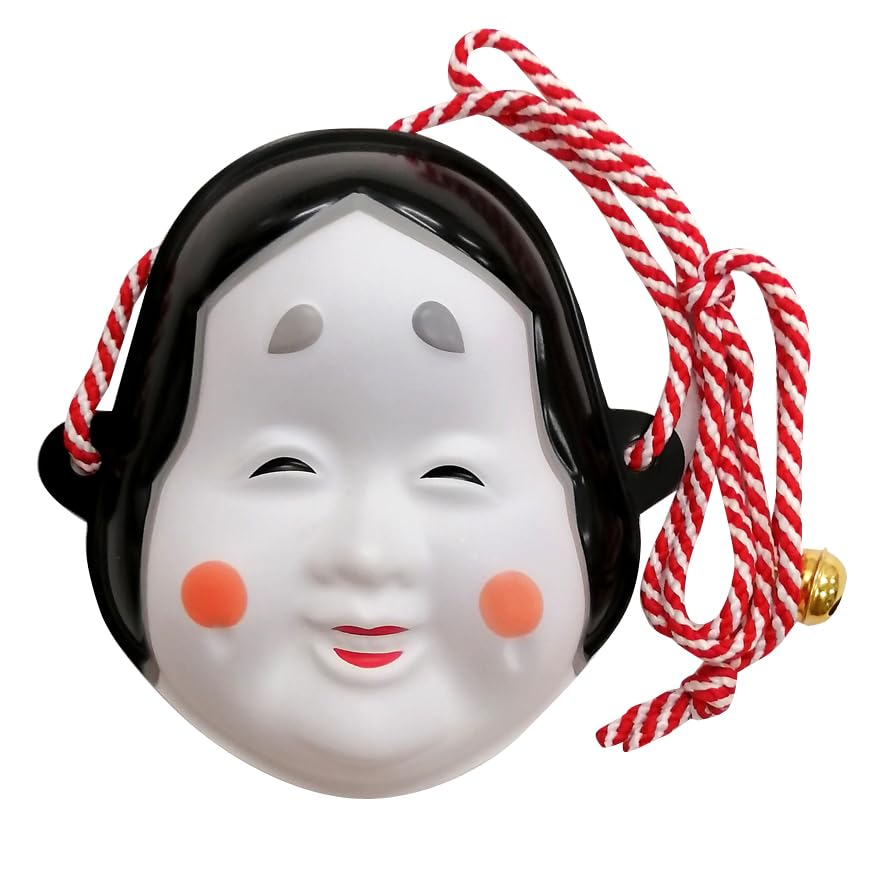Amazon | 飾り用 ミニお面 おかめ | 縁日用品 | おもちゃ