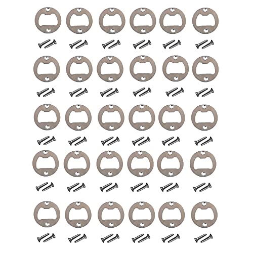 30 Stück Bieröffner Bierflaschenöffner Rund Flaschenöffner Bieröffner...