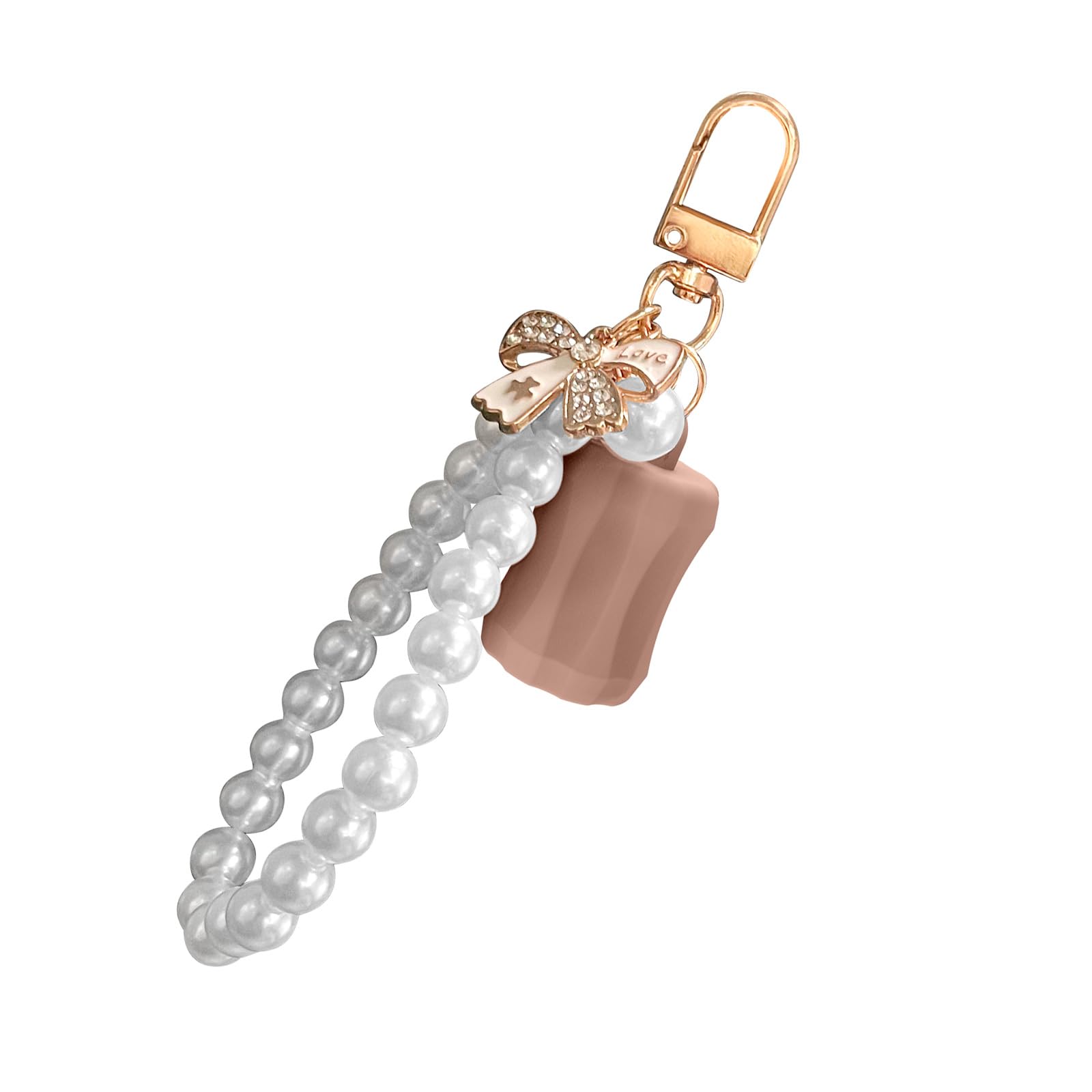 Amazon.co.jp: ポータブルクリップオンリップクリームキーホルダー