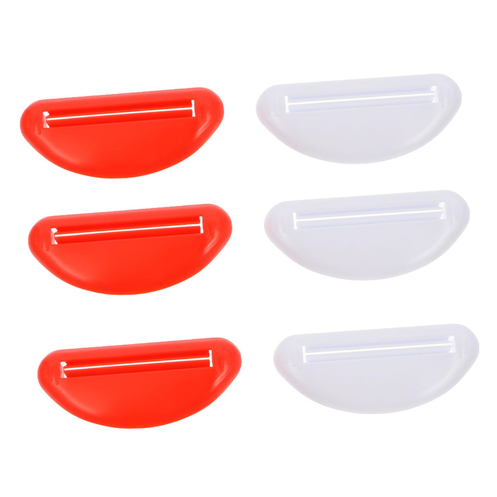 SOESFOUFU 6pcs Toothpaste Squeezer Toothpaste Winder Makeup Squeezer Tool Tooth Paste Squeezer Exprimidor De Pasta Toothpaste Holder Toothpaste Roller Hand Cream Tube Squeezer Plastic