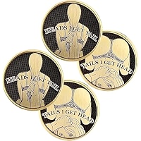 Pièce Tête Ou Queue Coquine – Double Face, Porte-bonheur, Cadeau Adulte Humour Saint-Valentin