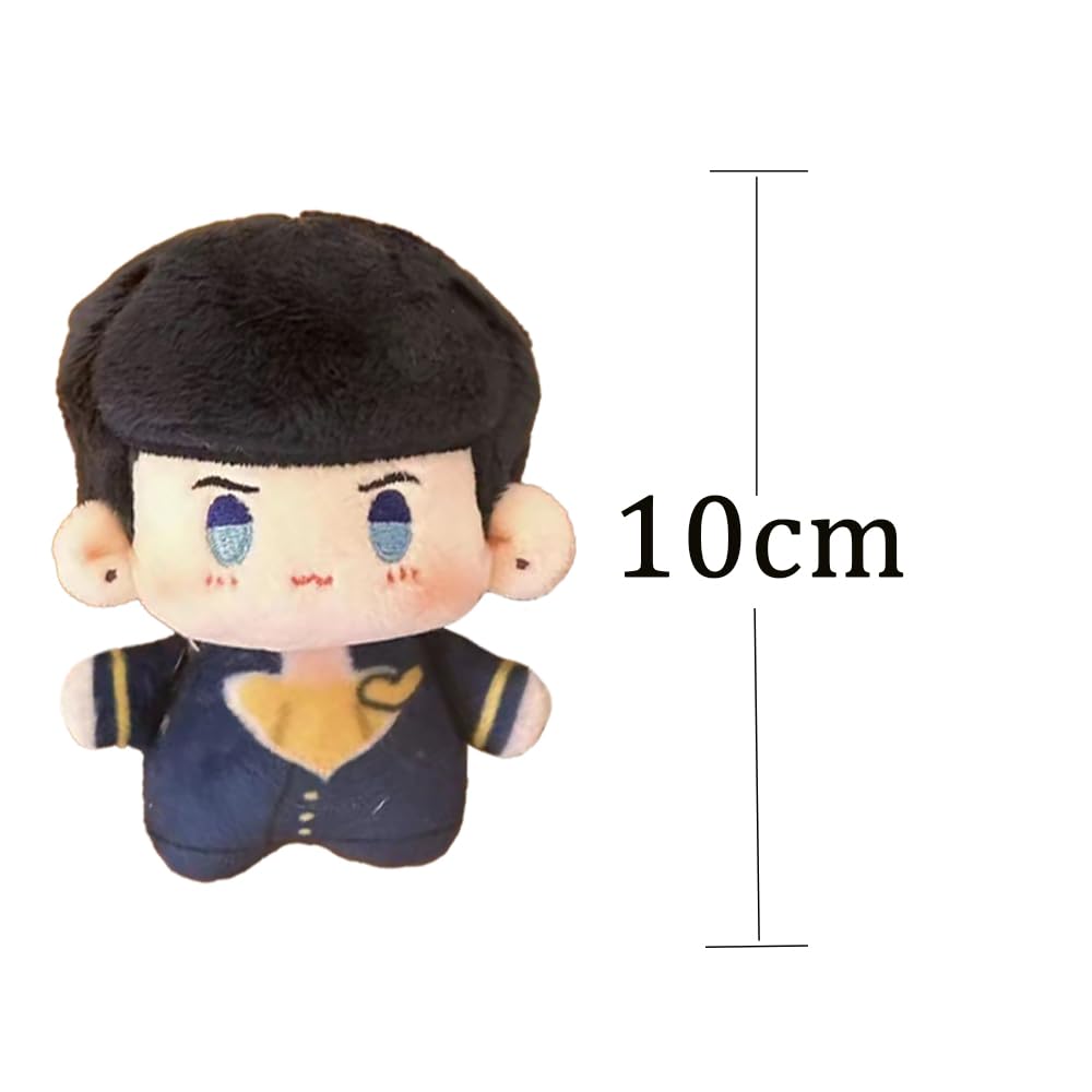 Higashikata Josuke - Llavero de peluche de anime Bruno Buccellati de 10 cm, colgante de dibujos animados, adornos colgantes para mochila, regalos coleccionables, 4 unidades., 10cm