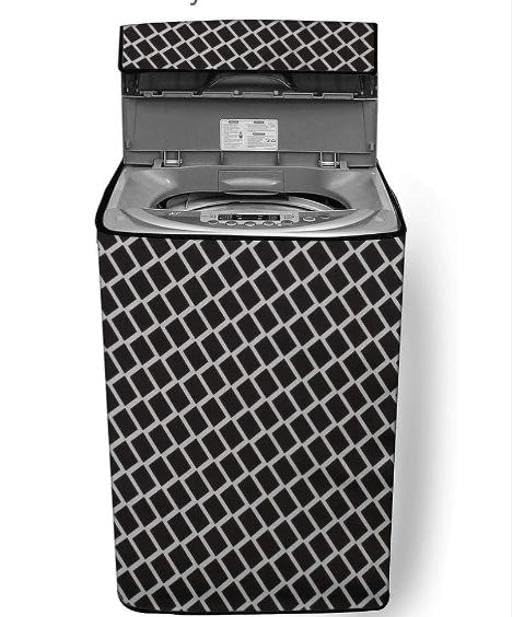 Top Load Washing Machine Cover for Scratch and Dust Safety Black free size