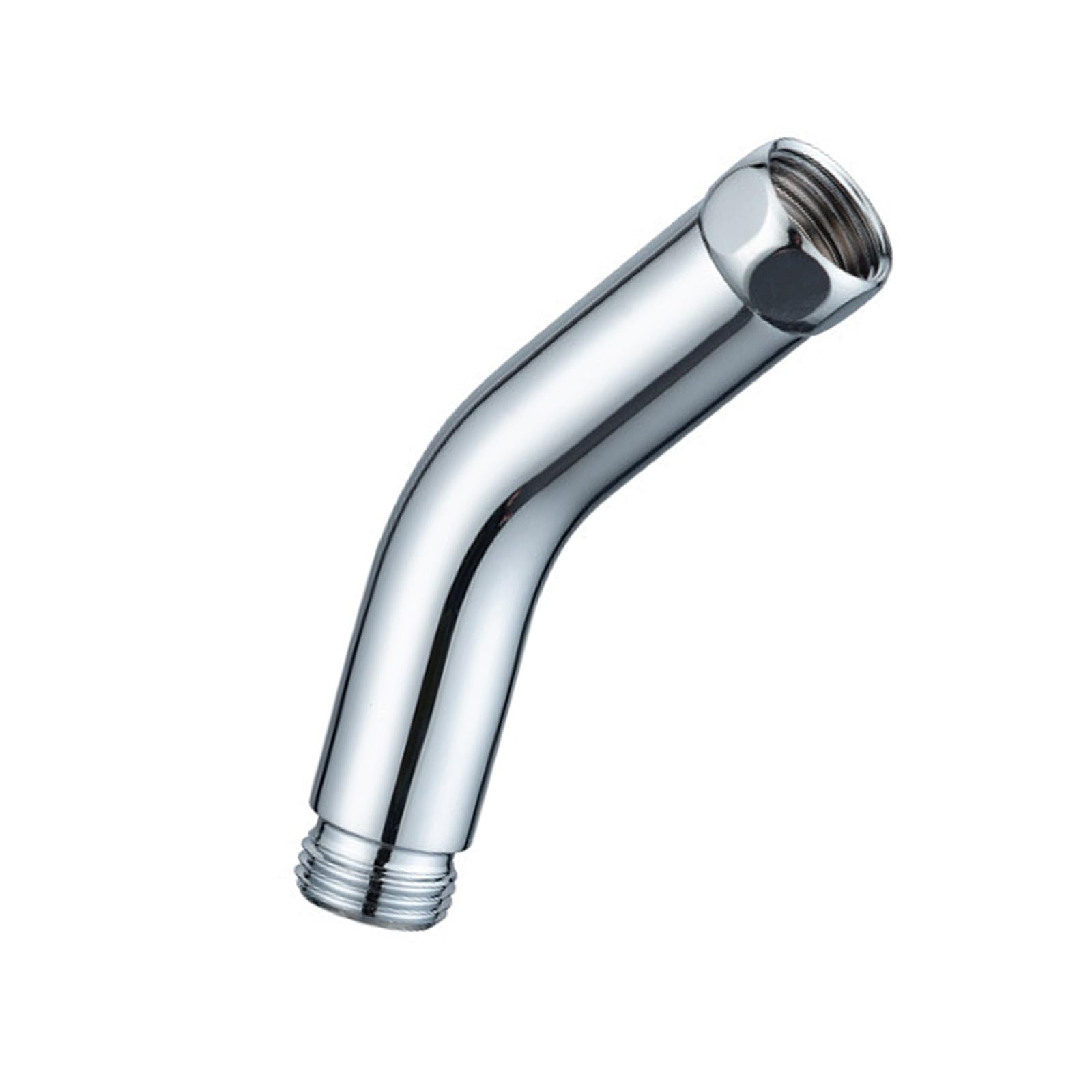 QUEENYARD Shower Elbow Adapter,Shower Elbow Adapter for Handheld Shower Head 45 Degree Connectors Stainless Steel Construction Polished Chromes Finish