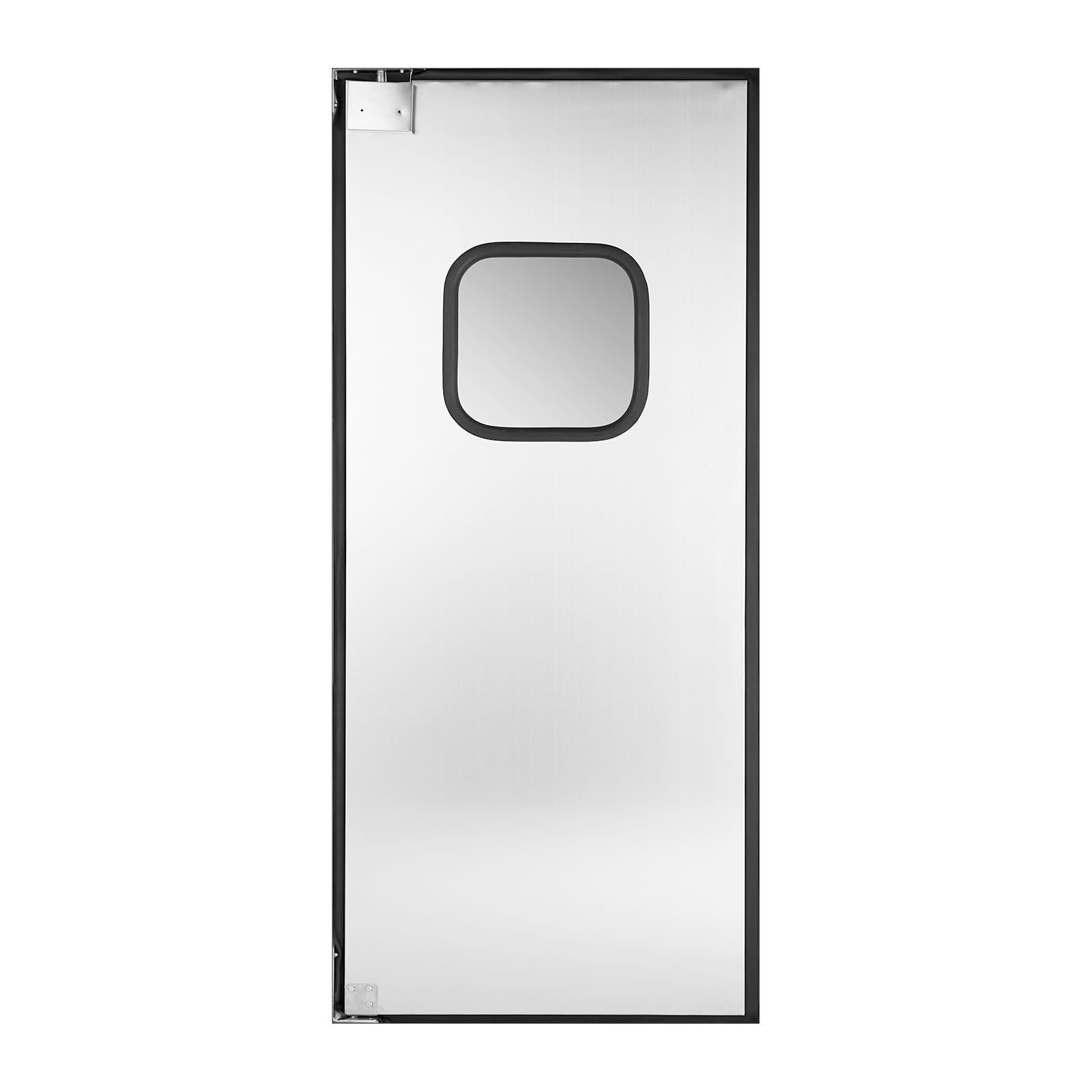 VEVOR Porta a Battente per Ingresso 917 x 2133 mm Pannello Singolo, Porte a Battente Commerciali in Acciaio Inox con Ferramenta e Accessori, per Uso Residenziale, Durevole e Facile da Installare