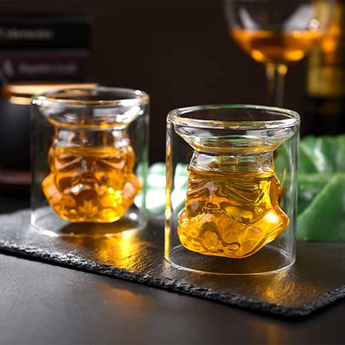 Whiskey Decanter Glass Set Elegant Wine Decanter Set Glass Whiskey Decanter With Sealing Stopper Equipped With 2 Wine (5 Ounces) Glasses Made Of 100% Glass Fit For Whiskey, Bourbon, Brandy, Guice Etc #TOP4