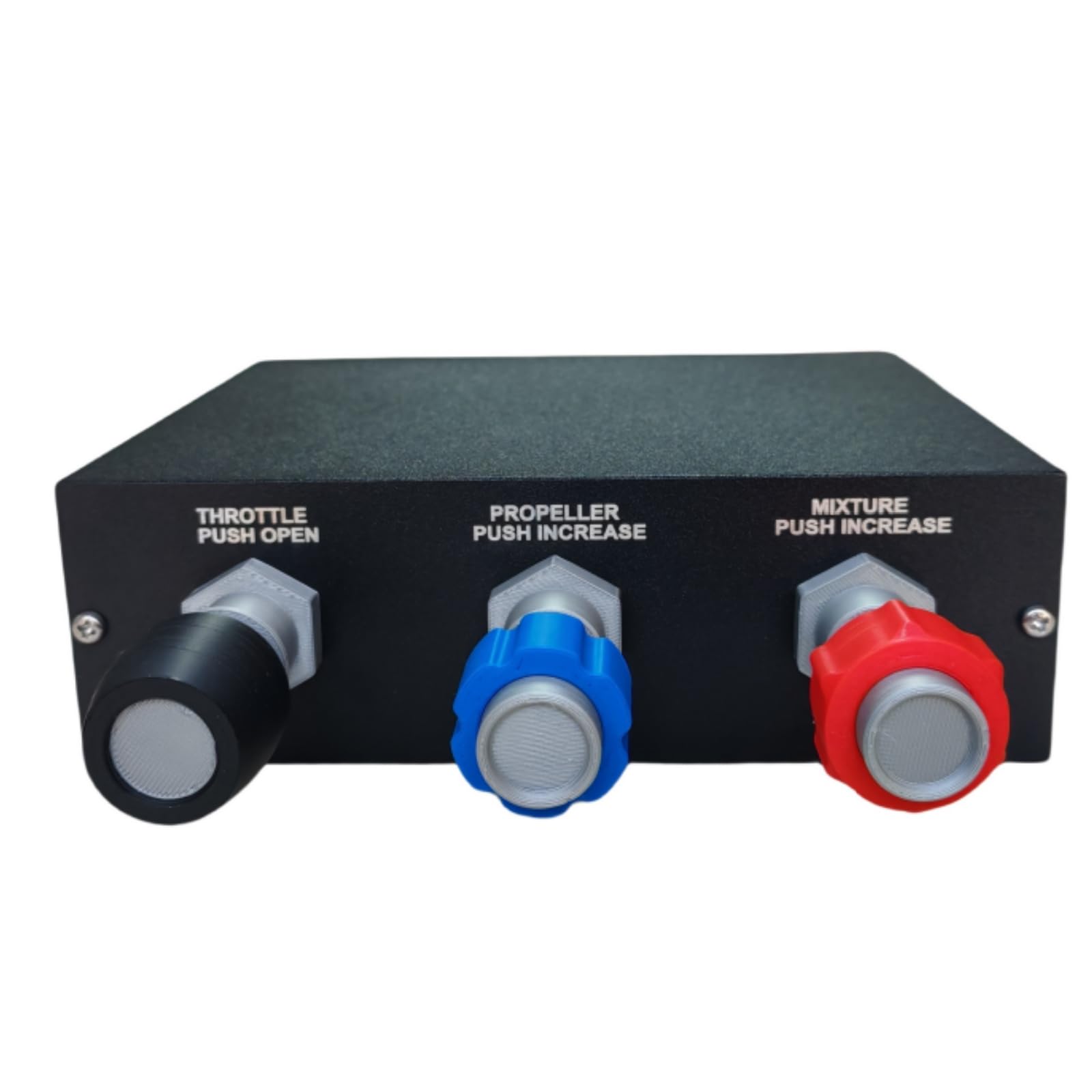Meza Sim-Throttle Propeller Mixture (TPM) Controller for Flight Simulator MSFS2020, X-Plane,FSX,Prepar3D