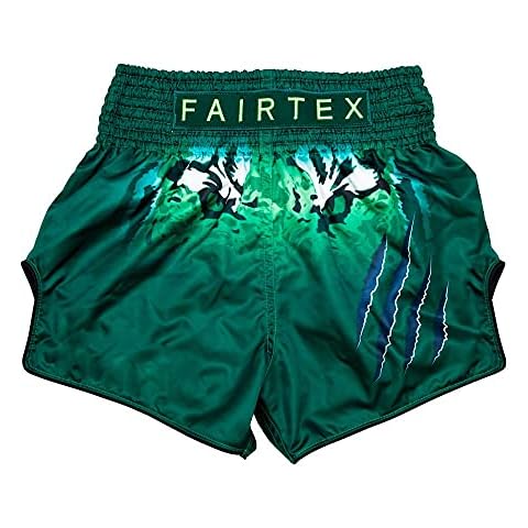 Fairtex Slim Cut Muay Thai Boxing Shorts, Tonna, XL Cover