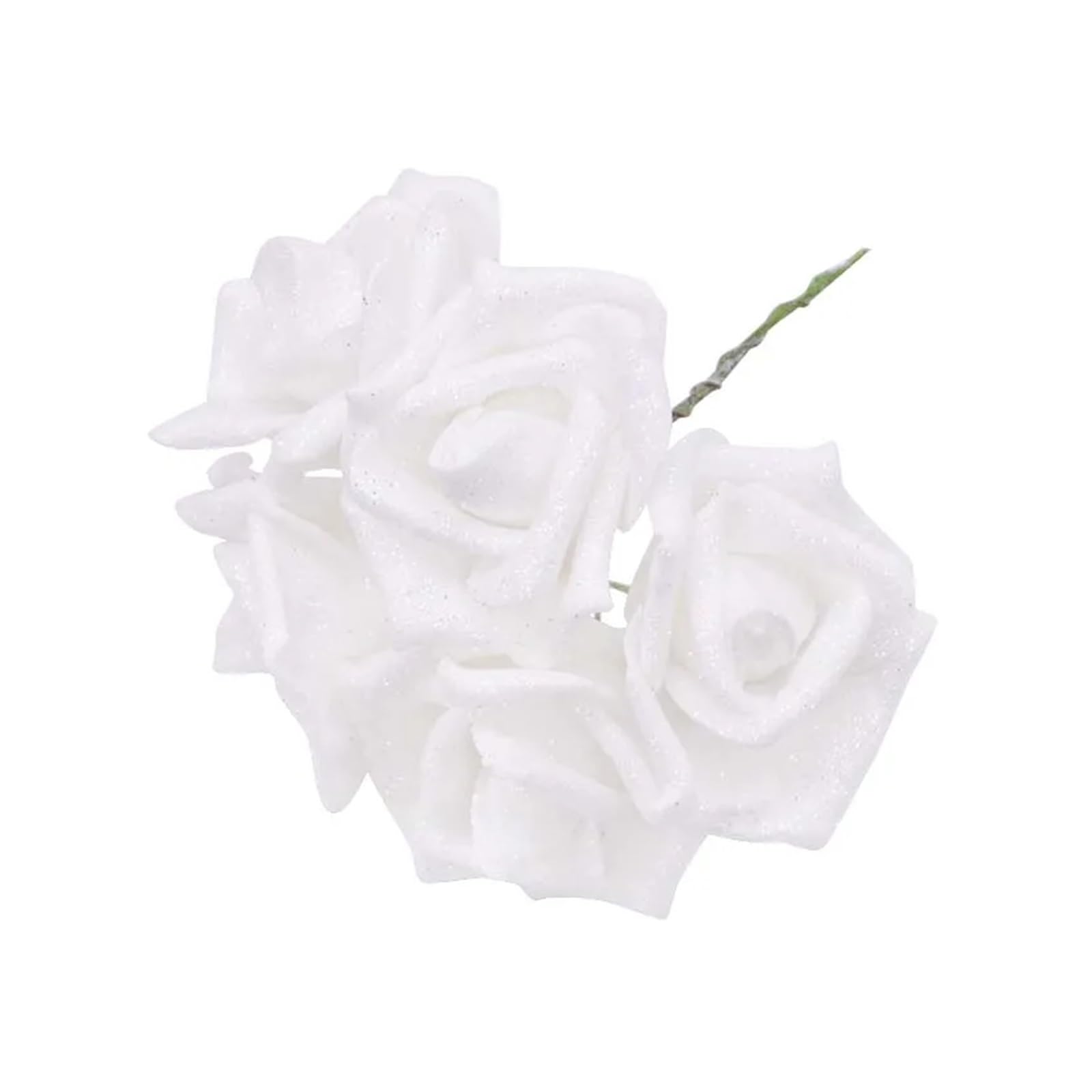 MWAHJU 50pcs Artificial Foam Flower Wedding Bride Bouquet Party Decorations Home Fake For Home