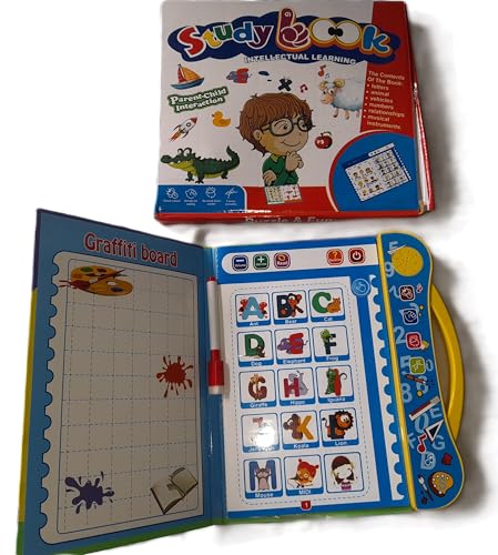 Image of Study Book, Intellectual Learning, Parent-Child Interaction, Letters, Animals, Vehicles, Numbers, Relationships, Musical Instruments