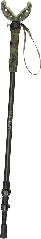 Allen Company Axial Shooting Stick y monopie, base de cámara, telescopio terrestre, se extiende hasta 61 pulgadas