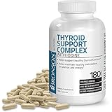 Thyroid Support Complex with Iodine - Healthy Thyroid Function, Immune System, Energy Levels,...