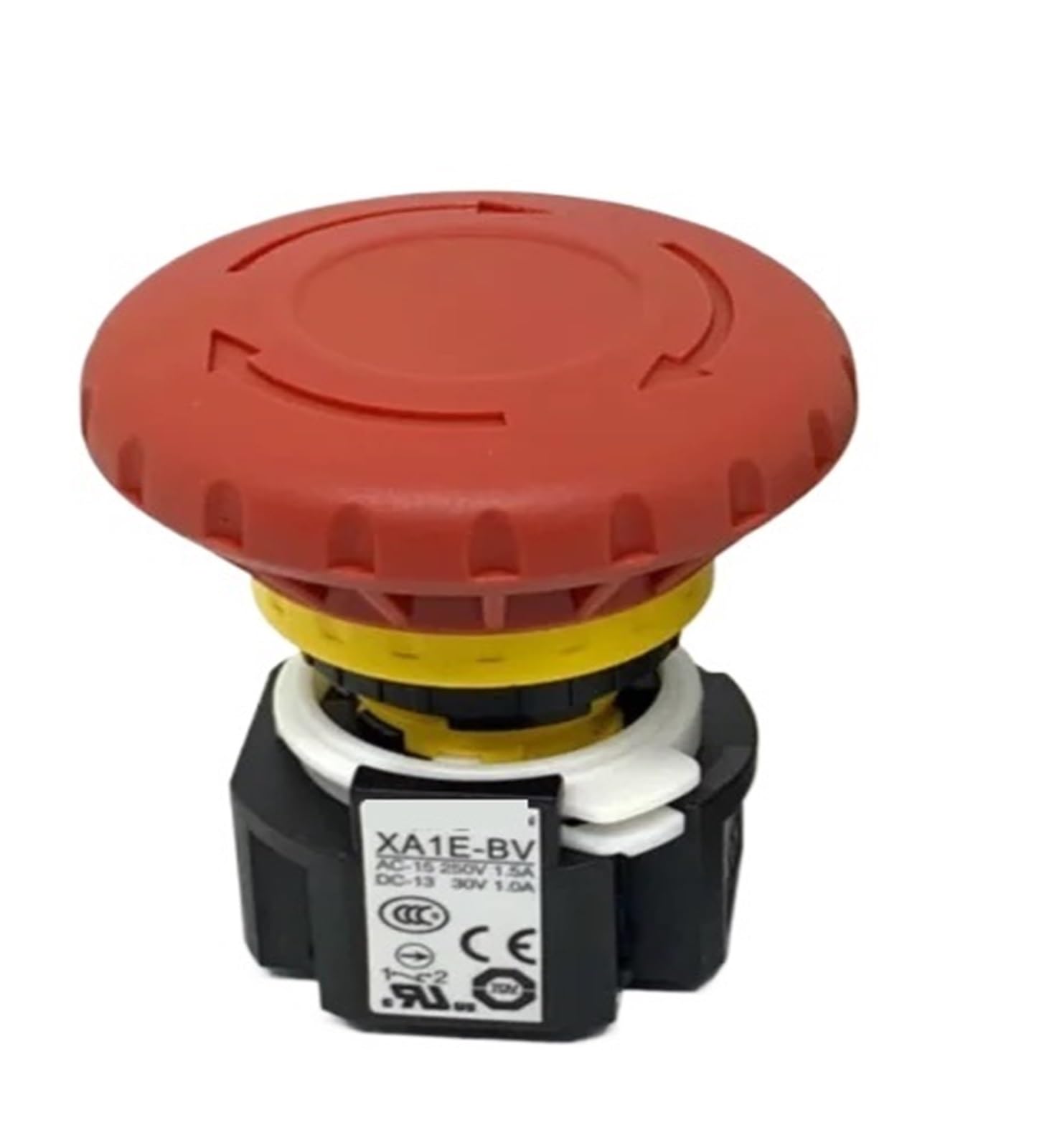 Commutateur XA1E-BV402R pour l'arrêt d'urgence industriel