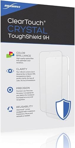 Miniatura 9 de BoxWave Protector de pantalla compatible con Arcade1Up Infinity Game Board (18 pulgadas), ClearTouch antirreflejos (paquete de 2), película mate