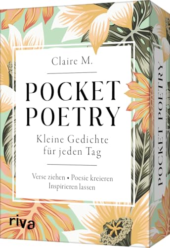 Pocket Poetry: Kleine Gedichte für jeden Tag. Verse ziehen – Poesie kreieren – Inspirieren lassen. Für mehr Kreativität und Inspiration im Leben. Geschenk zum Valentinstag, Jahrestag