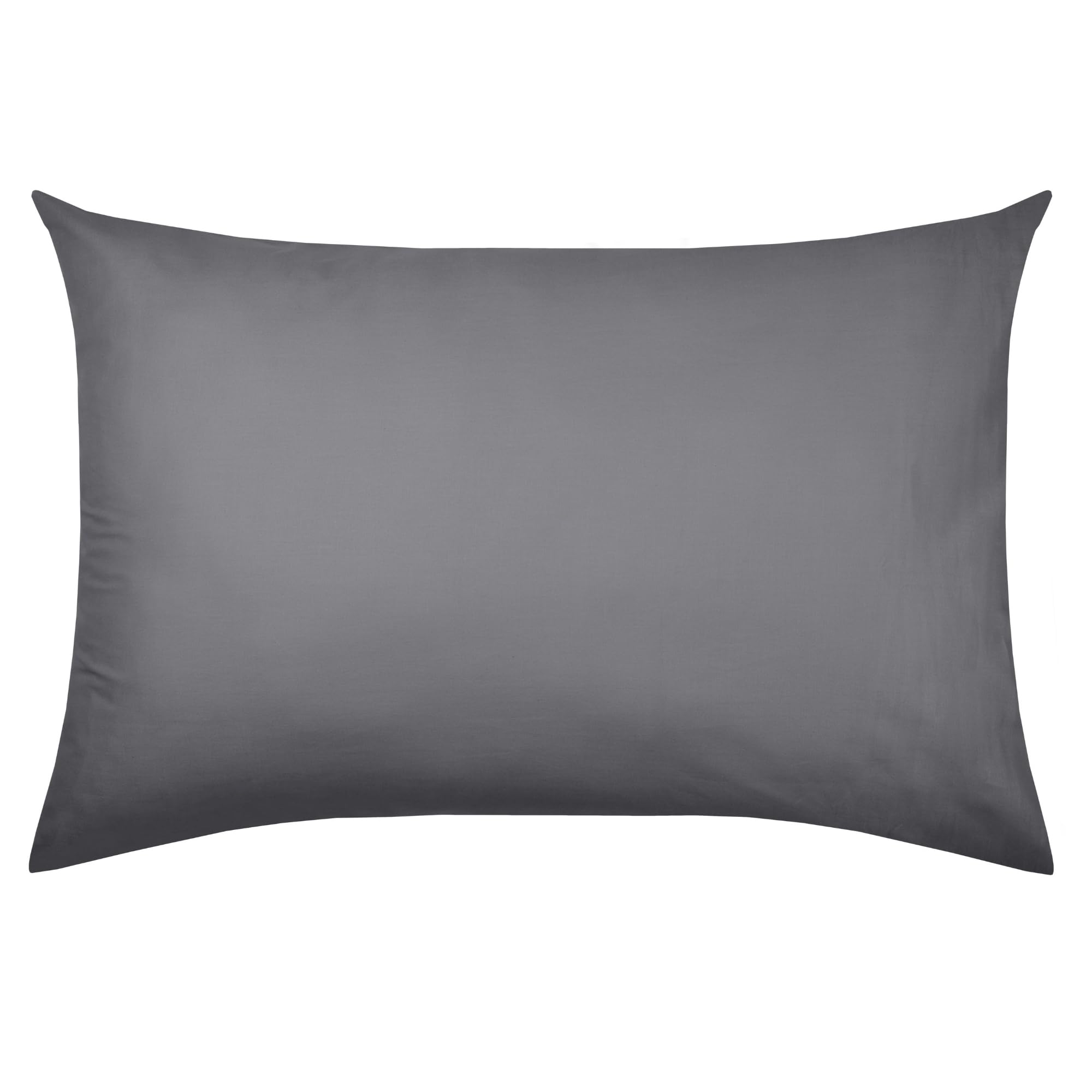 STOF, Pillowcase, Size 50 x 70 cm, 100% Organic Cotton, Quality, Oeko-Tex Certified, Slate Colour, Horizon Model