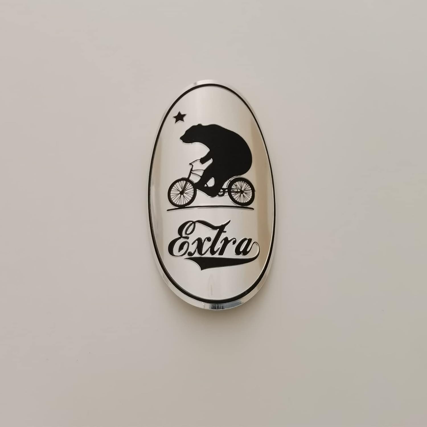 Bike Head Badge Soft Aluminum Decals Stickers for MTB BMX Folding Bicycle DIY Cycling Accessories image 2