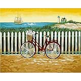 ★ 【Malen nach Zahlen Werkzeugsatz】 Diese DIY Ölgemälde Größe ist 40x50 cm. Wir bieten die notwendigen Werkzeuge für DIY-Kunstmalerei-Zubehör, um das gesamte Bild zu erstellen, einschließlich Pinsel und Farben. Das Malen nach Zahlen Kit enthält 3 verschiedene Größen hochwertiger Pinsel. Unabhängig von der Größe können Sie ganz einfach ultrafeine Linien und Details zeichnen.