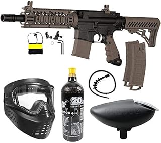 Maddog Tippmann TMC MAGFED Bronze CO2 Paintball Gun Starter Package - Tan
