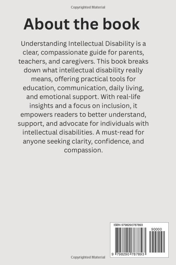 Understanding Intellectual Disability: A Comprehensive Guide for Parents, Teachers, and Caregivers to Support Learning, Growth, and Inclusion - Image 3