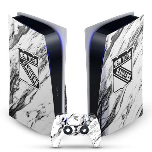 Vinyle Plaque Frontale Autocollant NHL New York Rangers : fini les manettes PS5 salissantes
