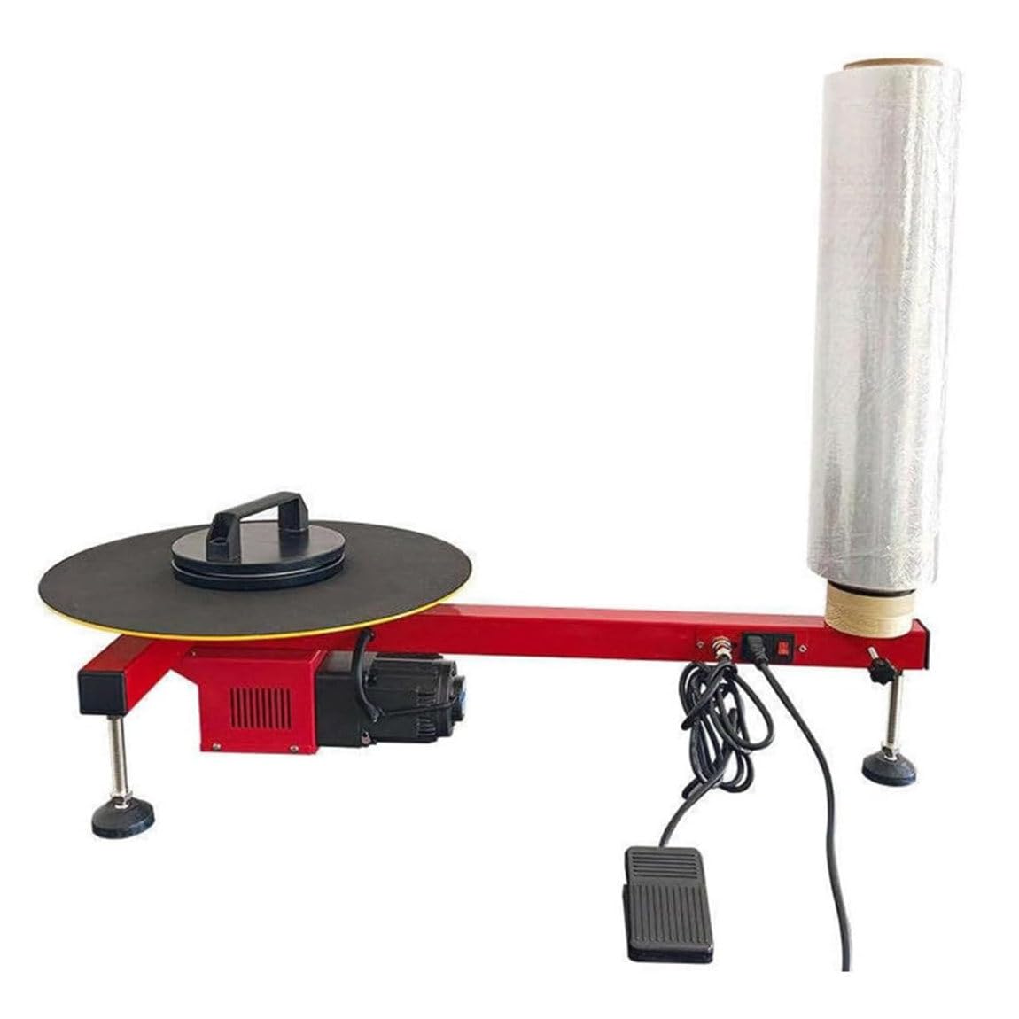 Elektrische Palettenverpackungsmaschine, High-Speed 30 U/min, ideal für Industrieverpackung und Logistik