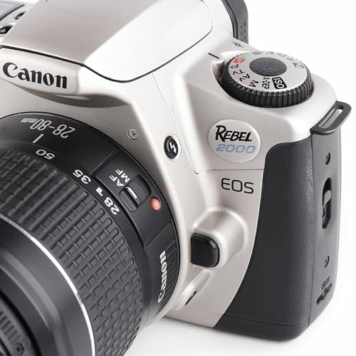 Canon Rebel 2000 SLR Film Camera with Canon 28-80mm EF Auto Focus Lens (Renewed)