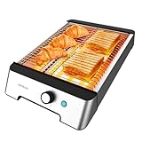 Cecotec Horizontaler Toaster - Flacher Toaster 1001 W