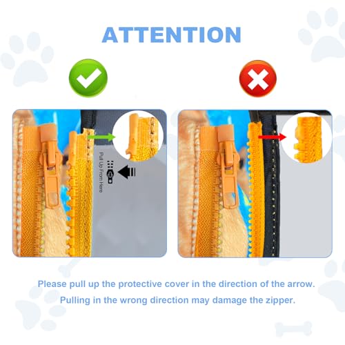 Image of Inflatable Dog Cone Collar, Soft Dog Cone After Surgery, for M M+ L XL Dogs, with Detachable Anti Licking Shield and Inflator, 2 in 1 Adjustable Alternative, Does Not Block Vision, XL