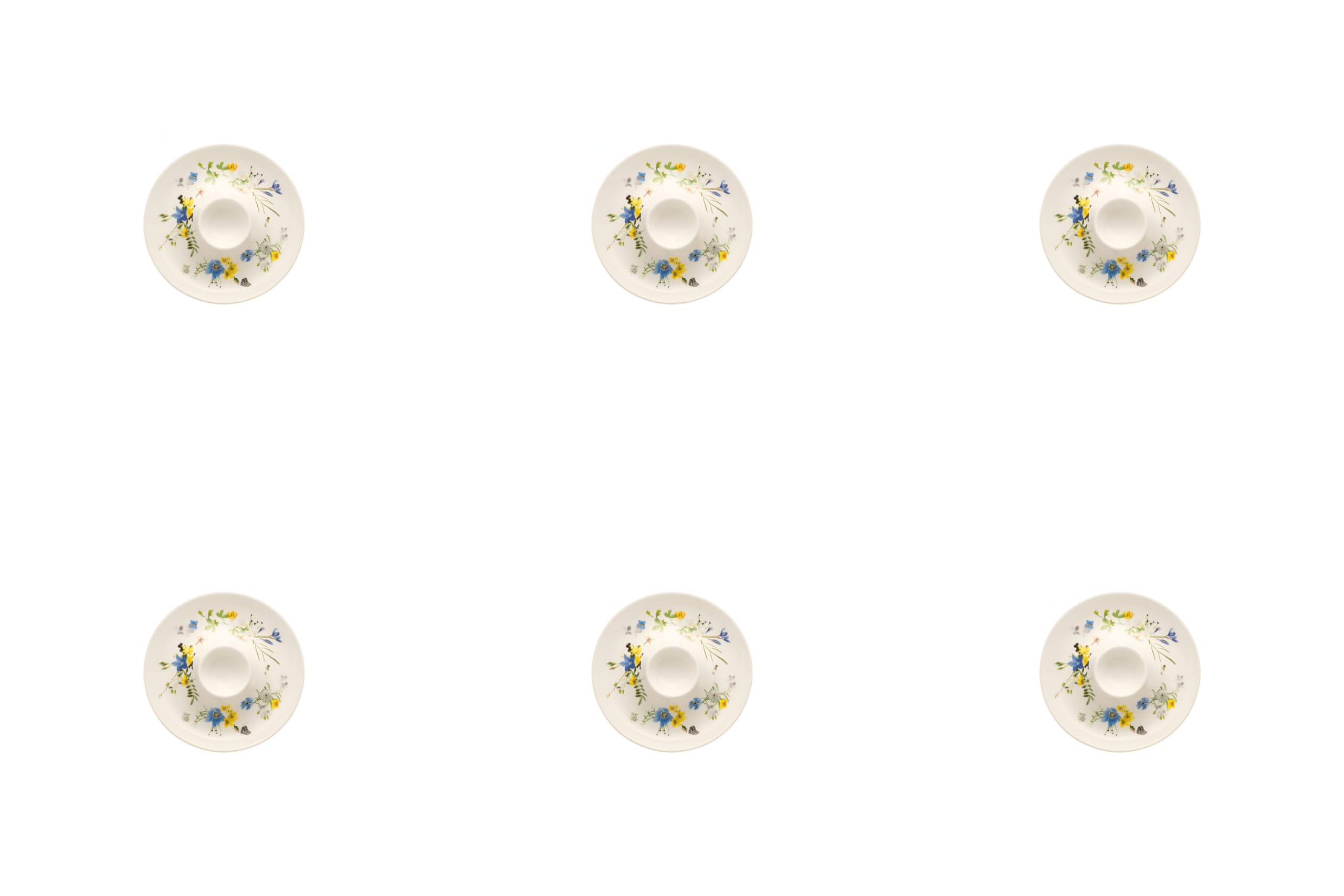 6 hueveras con estante – Rosental Bone China Fleurs des Alpes, 10530-405108-15525