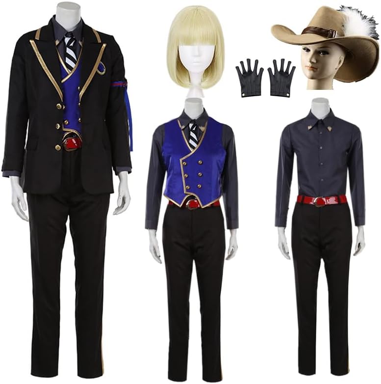 3#906 虫虫カフェサイズ 赤狼さん ロング ハンドメイド 狼 コスプレ 可愛い