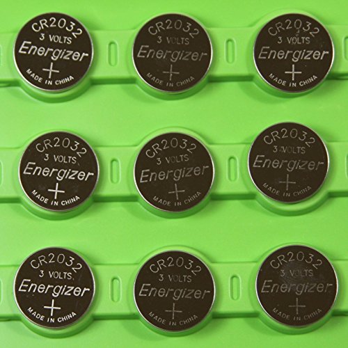 Pack of 9 -- Energizer Cr2032 3v Lithium Coin Cell Battery Dl2032 Ecr2032