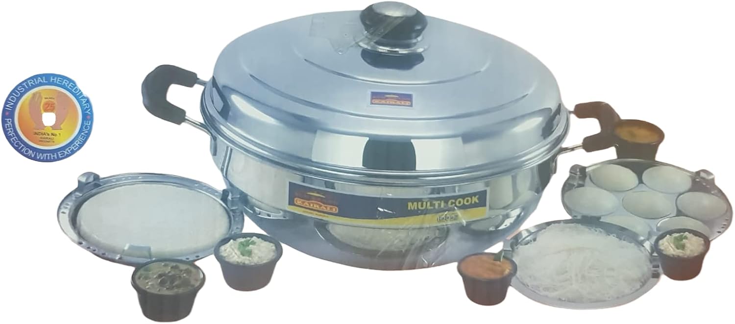 South Indian Style Multi Cook Pot/Idali/Idyappam/ Vattyappam /Steam/All