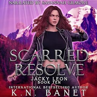 Scarred Resolve Audiolibro Por K.N. Banet arte de portada