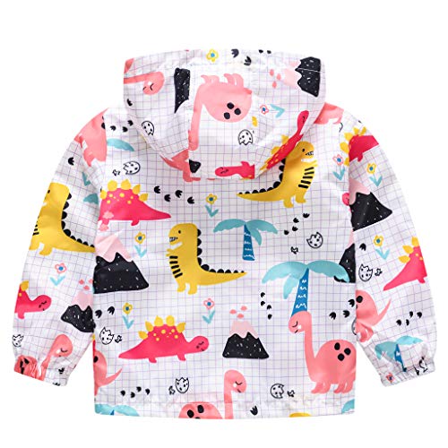Image of TUIJI Toddler Jacket Hooded Trench Lightweight Windbreaker