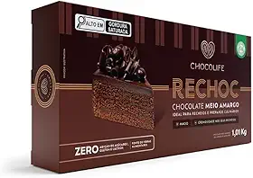 Chocolate Rechoc Amargo - Chocolife - 1unx1,01kg