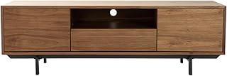 Miliboo - Mueble TV diseño Vintage 160cm Nogal Manny