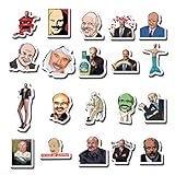 20 PCS Stickers Pack Dr Aesthetic Phil Vinyl Colorful Waterproof for Water Bottle Laptop Bumper Car Bike Luggage Guitar Skateboard