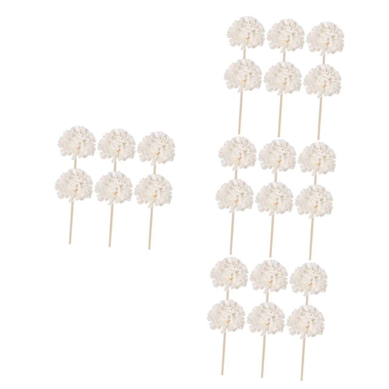 DECHOUS 4 Sätze Aromatherapie-Rattan Duft Rattan Diffusor Sticks Für Diffuse Stäbchen Diffusionsstäbe Rattanstöcke Blume Bad Drinnen Aromatherapie Diffusor -Sticks 6 Stück * 4