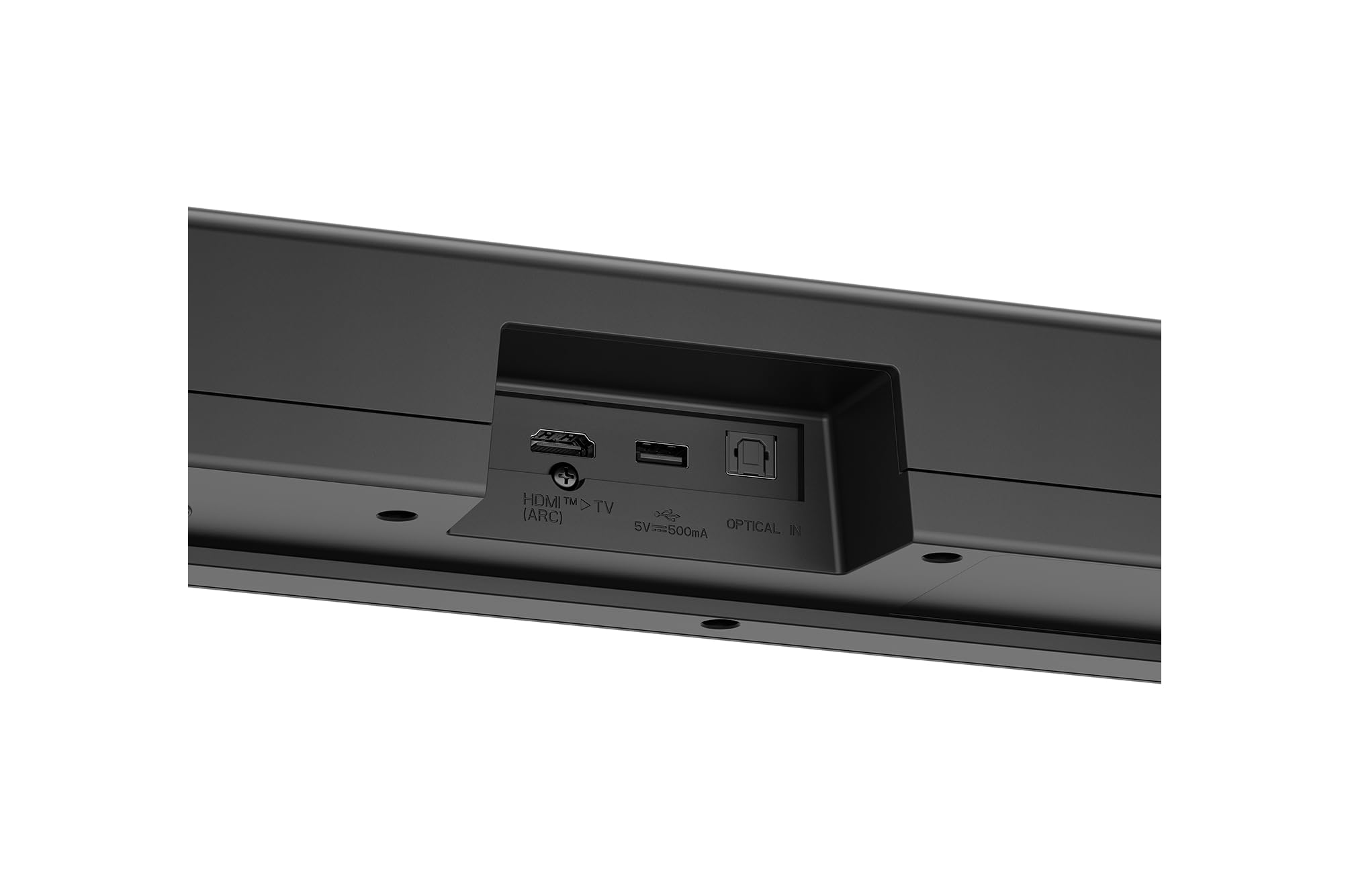 LG DS40T 2.1 Soundbar (300W) mit kabellosem Subwoofer (ARC, HDMI, Optisch, Bluetooth) [2024], Schwarz