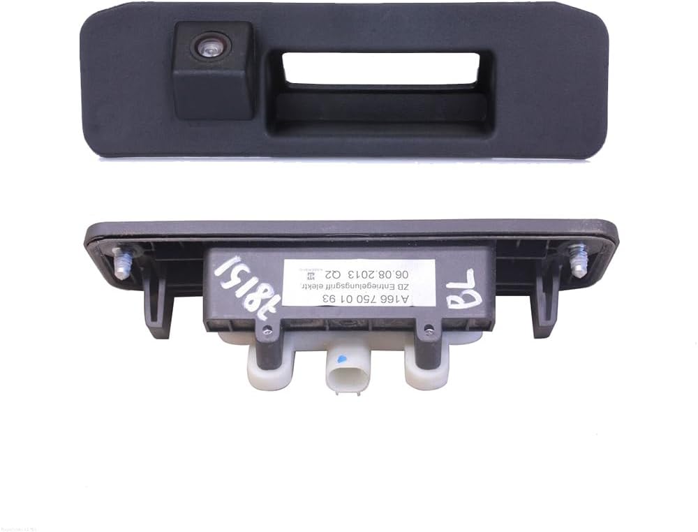 HD Auto Trunk Handle Rear View Reversing Camera Compatible with Mercedes-Benz C117 W205 R172 W172 W222 C180 C200 C220 C400 W204 E350 E320 E400 E300 E450 S213 C207/C63 E43 E53/S63 S450 S560/V W Golf 6