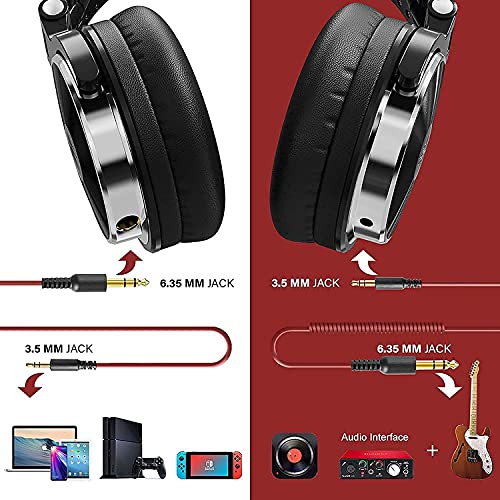 OneOdio Casque Audio Filaire, PC Casque DJ, Casque Basse avec Les Haut-Parleurs de 50 mm, Technologie de Partage de… - Les Beatles, Paul McCartney, John Lennon, RIngo Starr, George Harrison OneOdio Casque Audio Filaire, PC Casque DJ, Casque Basse avec Les Haut-Parleurs de 50 mm, Technologie de Partage de… – Image 5