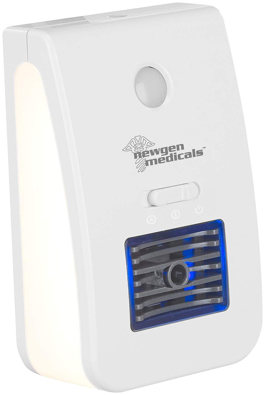 2w1-Ionisator-Oczyszczacz Powietrza i Nocna Lampa, niebieski